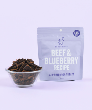 Beef & Blueberry Air Dried Dog Treats